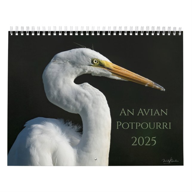An Avian Potpourri 2025 Kalender (Titelbild)
