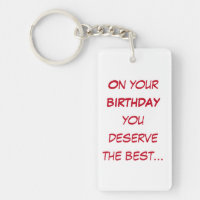 An deinem Geburtstag hast du das Beste verdient, G