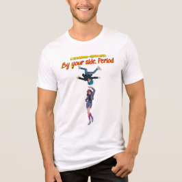 An deiner Seite. Punkt. Tri-Blend Shirt