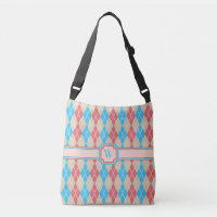 An der Beach Raute Mehrdruck-Tasche