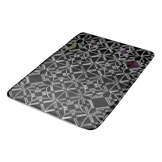 An der Crossroads Bath Mat beteiligt Badematte (Schrägansicht)
