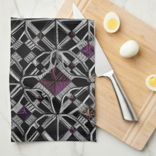 An der Crossroads Tea Towel angeschlossen Geschirrtuch