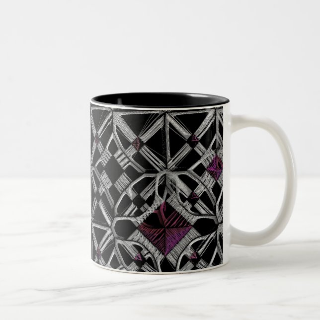 An der Crossroads Two Tone Coffee Tasse (Rechts)