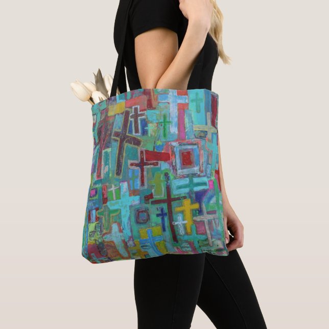 An der Crosstote Bag Tasche (Von Nahem)