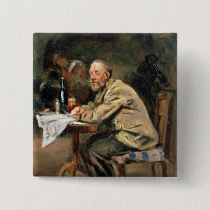 An der Flasche Button