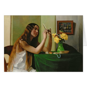 An der Frisierkommode 1911