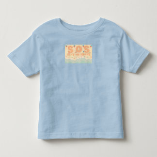 An der Küste bleibe Kleinkind T-shirt