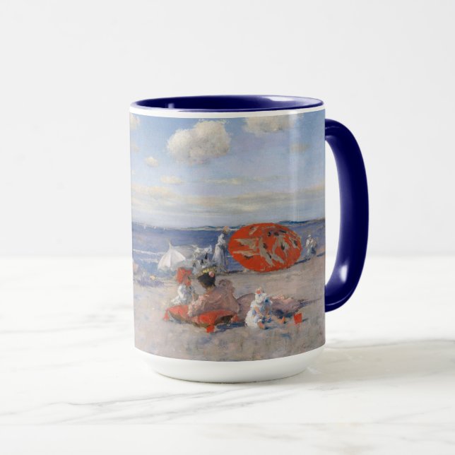 An der Küste | c.1892 Tasse (VorderseiteRechts)