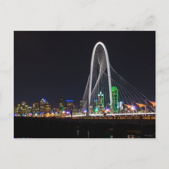 An der Margaret Hunt Hill Bridge Postkarte (Vorderseite)