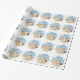 An der Meeresküste Geschenkpapier