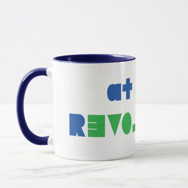 An der Revolutions-Tasse Tasse (Links)