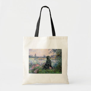 An der Seine - Flat Coated Retriever Tragetasche