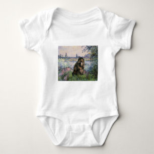 An der Seine - Persische Kalico Katze Baby Strampler