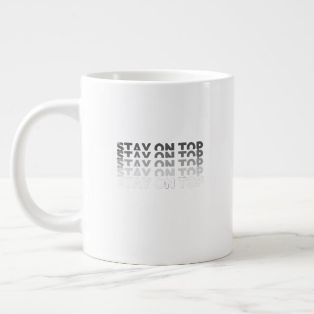 An der Spitze bleiben Jumbo-Tasse (Links)