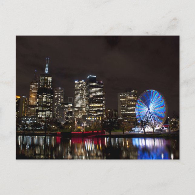 An der Yarra Postkarte (Vorderseite)
