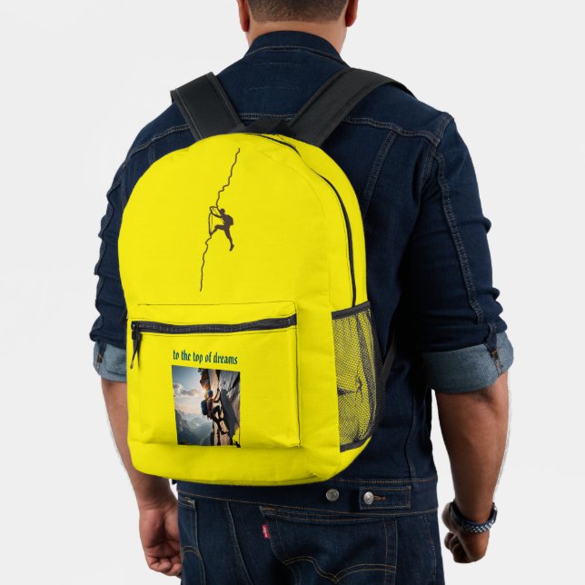 "An die Spitze der Träume" Bedruckter Rucksack (Insitu (Modell))