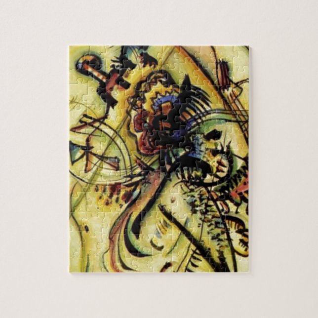 An die unbekannte Stimme von Kandinsky (Vertikal)