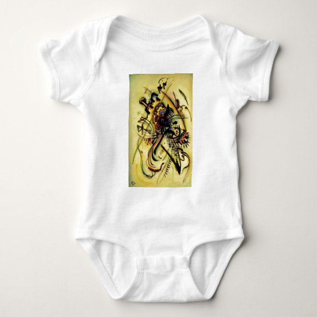 An die unbekannte Stimme von Kandinsky Baby Strampler (Vorderseite)