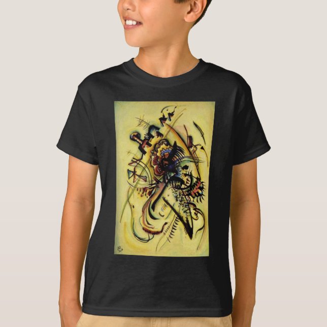 An die unbekannte Stimme von Kandinsky T-Shirt (Vorderseite)