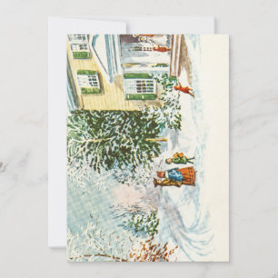 An die Zuhause Einladung