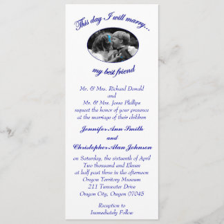 An diesem Tag werde ich meine beste Freund-Flat Ca Einladung