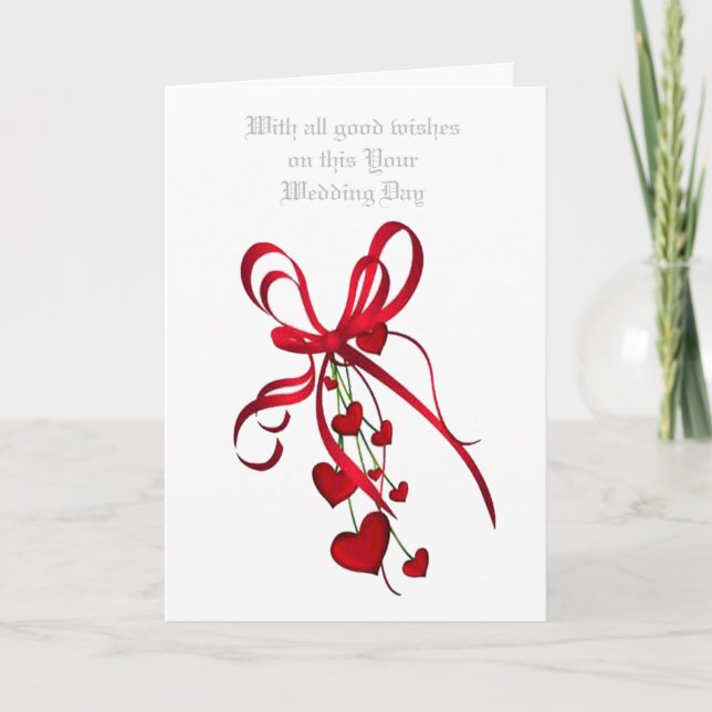 AN DIESEM WOHNTAG KARTE (Vorderseite)