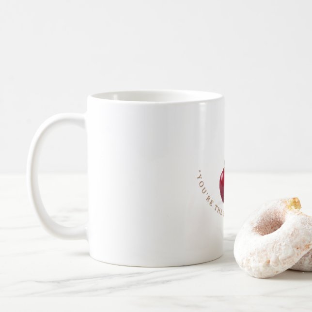 An dir kleben – Honeybee Love Tasse (Mit Donut)