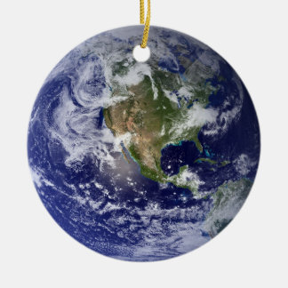 An Earth Image Christmas Keramik Ornament