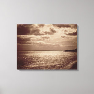 An Effect of the Sun, Normandy c.1857 (sepia foto) Leinwanddruck