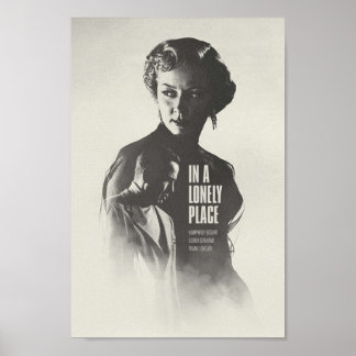 An einem einsamen Ort Poster