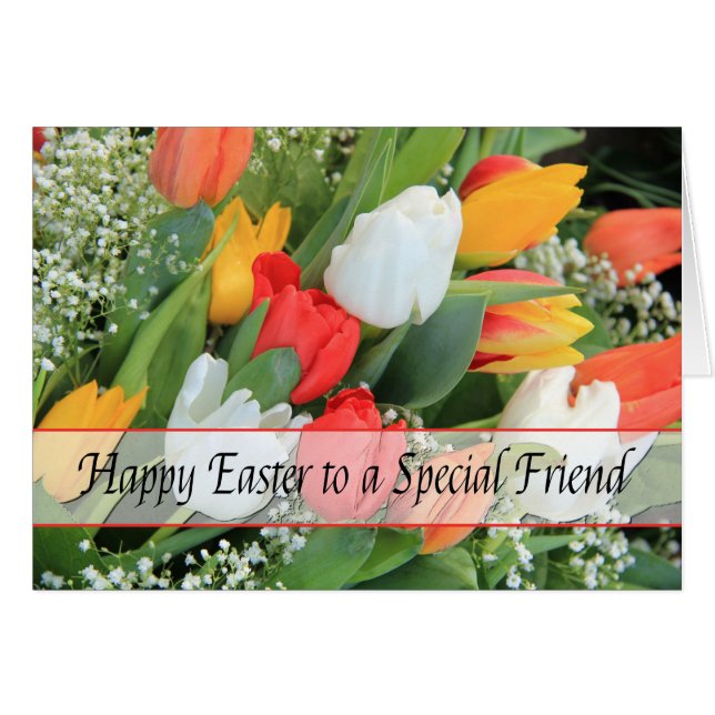 An einen besonderen Freund Happy Oaster (Vorderseite (Horizontal))