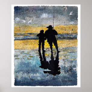 An einen Moment gebunden Fine Art Poster