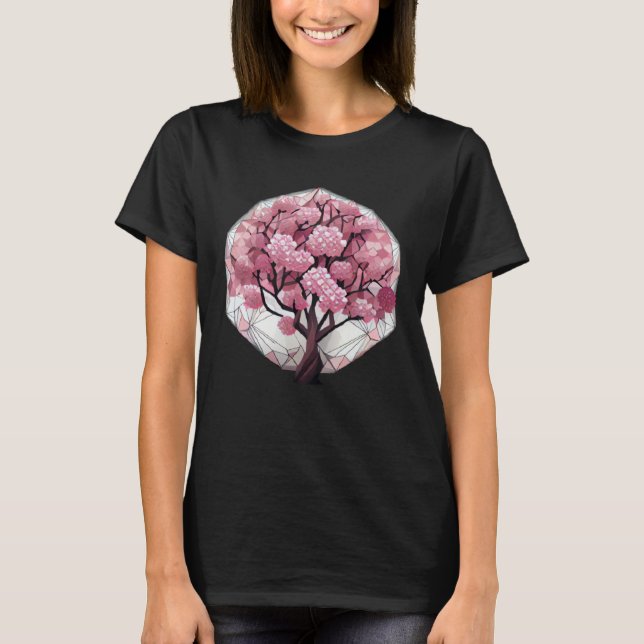 An Elegant and Beautiful Cherry Blossom Sphere Tre T-Shirt (Vorderseite)