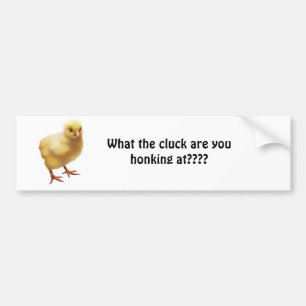 An FOC07767, was das Gluckern honking Sie???? Autoaufkleber