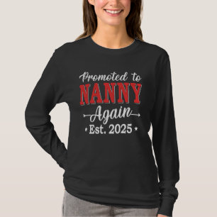 An Gruscha nochmal 2025 geworben Baby Announcement T-Shirt
