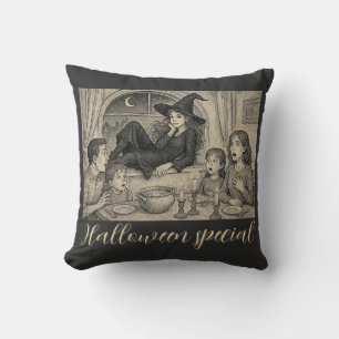 An Halloween heißen wir die Hexen willkommen! Kissen
