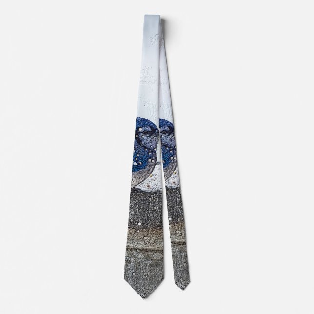 An Ihrer Seite durch den Sturm Neck Tie Krawatte (Vorderseite)