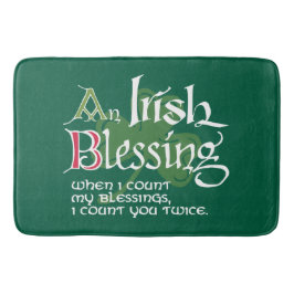 An Irish Blessing Badematte