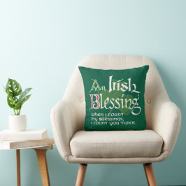 An Irish Blessing Kissen