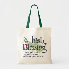 An Irish Blessing Tragetasche