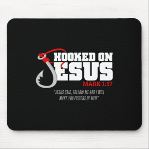 An Jesus angekommen Markus 117 Religiöser Bibelver Mousepad