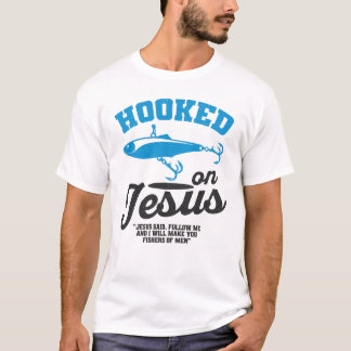 An Jesus-Christus-Haken Christianisches Angel-T-Sh T-Shirt