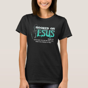 An Jesus gebunden Markus 117 Religiöser Bibelvers  T-Shirt