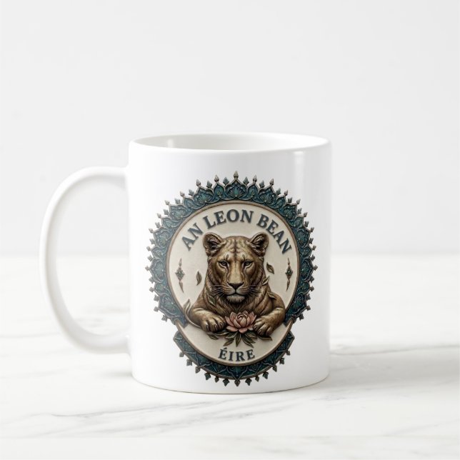An Leon Bean. Irland Kaffeetasse (Links)