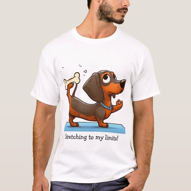 An meine Grenzen halten! T-Shirt (Vorderseite)