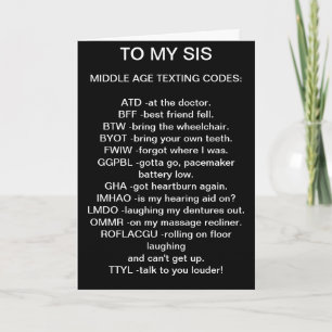 AN MEINE MITTLERE SIS-KARTE GESIMST KARTE