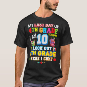 An meinem letzten Tag der 4. Klasse hier komme ich T-Shirt