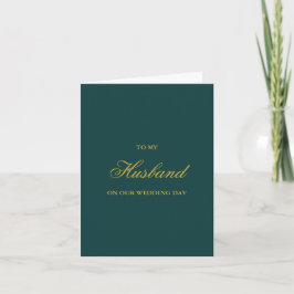 An meinen Ehemann, Hochzeitstagskarten Dankeskarte