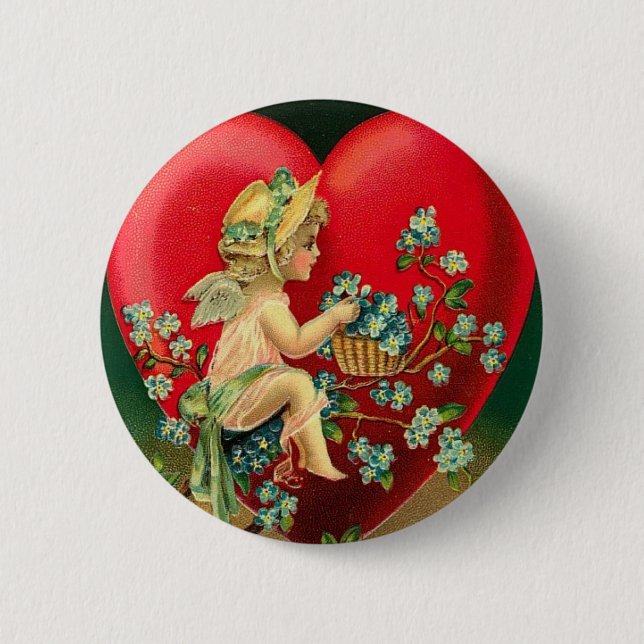 An meinen Valentin Button (Vorderseite)