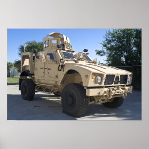 An Oshkosh M-ATV Poster